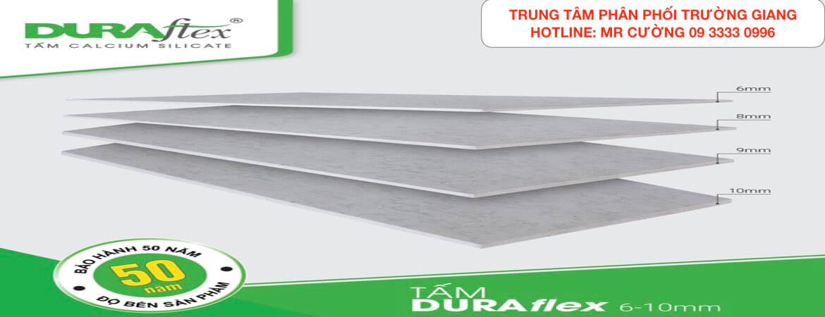 tấm xi măng Duraflex làm vách ngăn giá rẻ