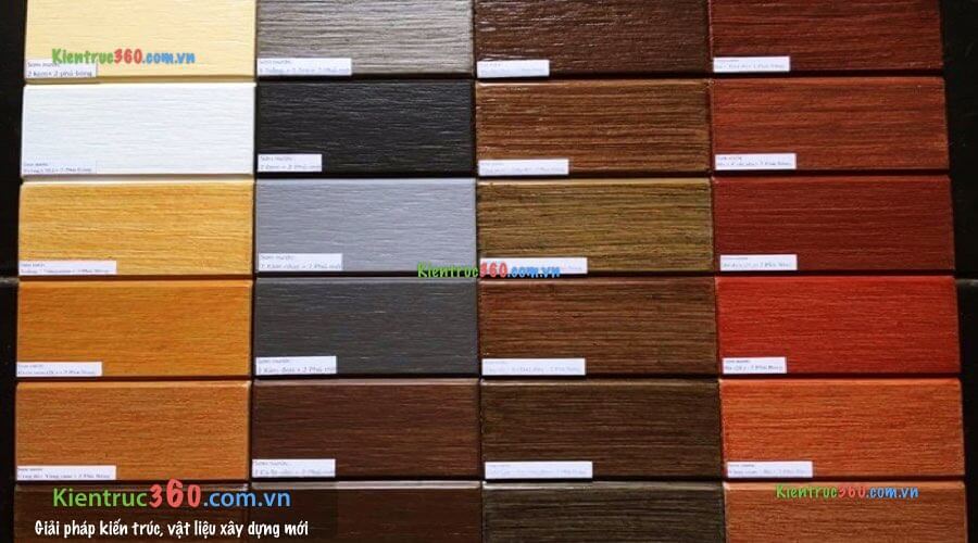 gỗ conwood màu sắc đa dạng