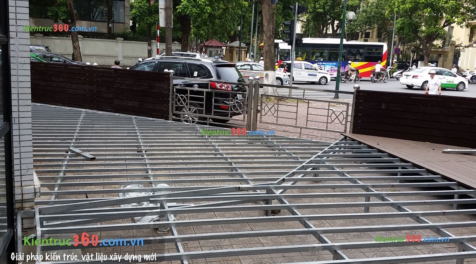 Tấm Xi Măng Board Làm Sàn Vách Thư Viện Hà Nội 02
