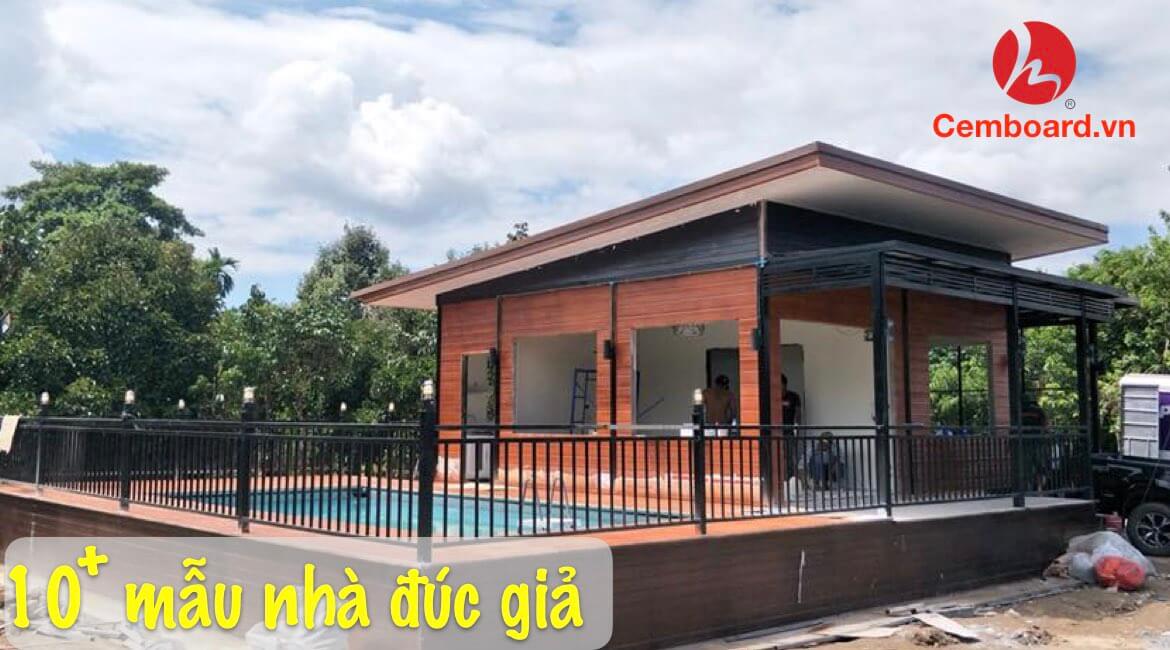 mẫu nhà đúc giả